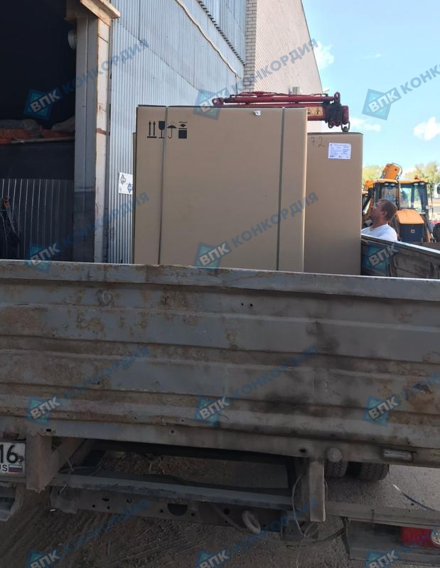 Отгрузка винтового компрессора Remeza ВК7Т-8 в г. Казань Отгрузка винтового компрессора Remeza ВК7Т-8 в г. Казань