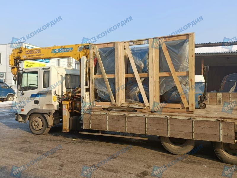 Отгрузка винтового компрессора Remeza ВК20Е-10-500Д в г. Красноярск Отгрузка винтового компрессора Remeza ВК20Е-10-500Д в г. Красноярск