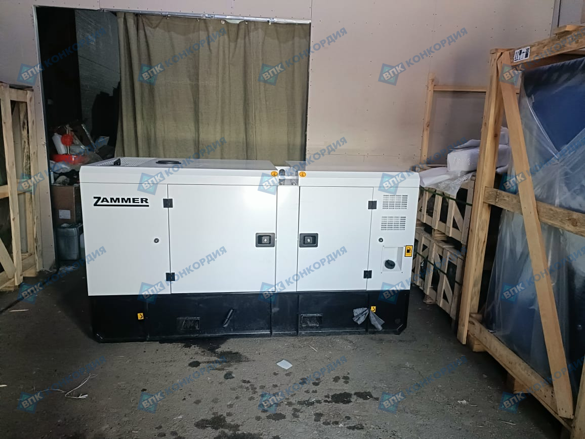 Отгрузка дизельного генератора Zammer AD-50-Т400 в г. Красноярск Отгрузка дизельного генератора Zammer AD-50-Т400 в г. Красноярск
