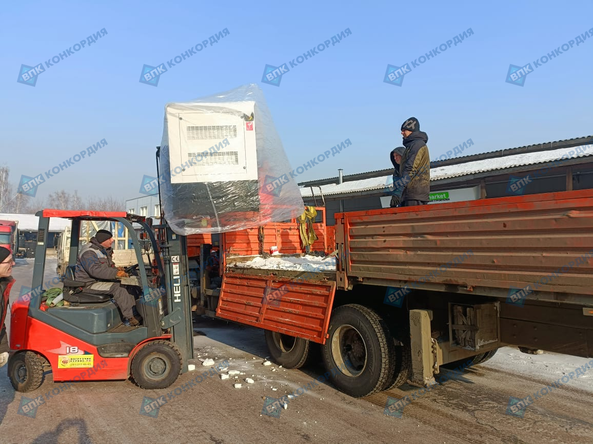 Отгрузка дизельного генератора Zammer AD-50-Т400 в г. Красноярск Отгрузка дизельного генератора Zammer AD-50-Т400 в г. Красноярск