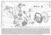 Пружина 12 047W95II для поршневого блока W95-10 (10 бар) Пружина 12 047W95II для поршневого блока W95-10 (10 бар) фото