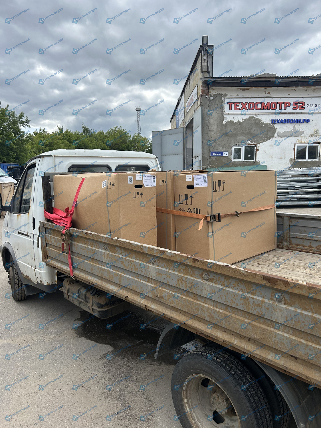 Отгрузка компрессоров Remeza СБ4/С-100.LB30A в г. Нижний Новгород