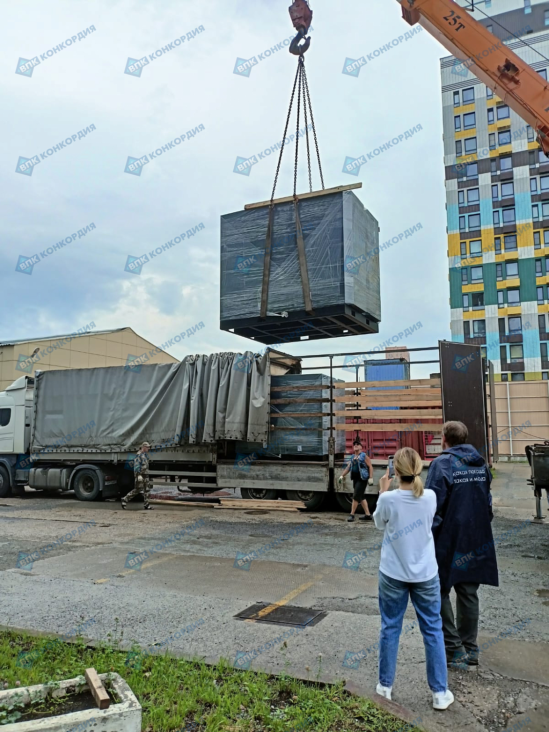 Отгрузка винтовых компрессоров Zammer SK132-8 в г. Москва Отгрузка винтовых компрессоров Zammer SK132-8 в г. Москва