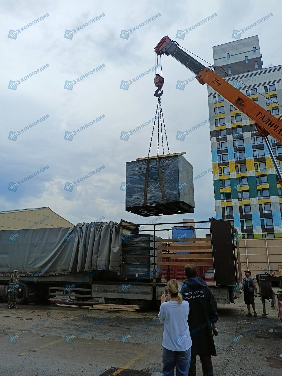 Отгрузка винтовых компрессоров Zammer SK132-8 в г. Москва Отгрузка винтовых компрессоров Zammer SK132-8 в г. Москва