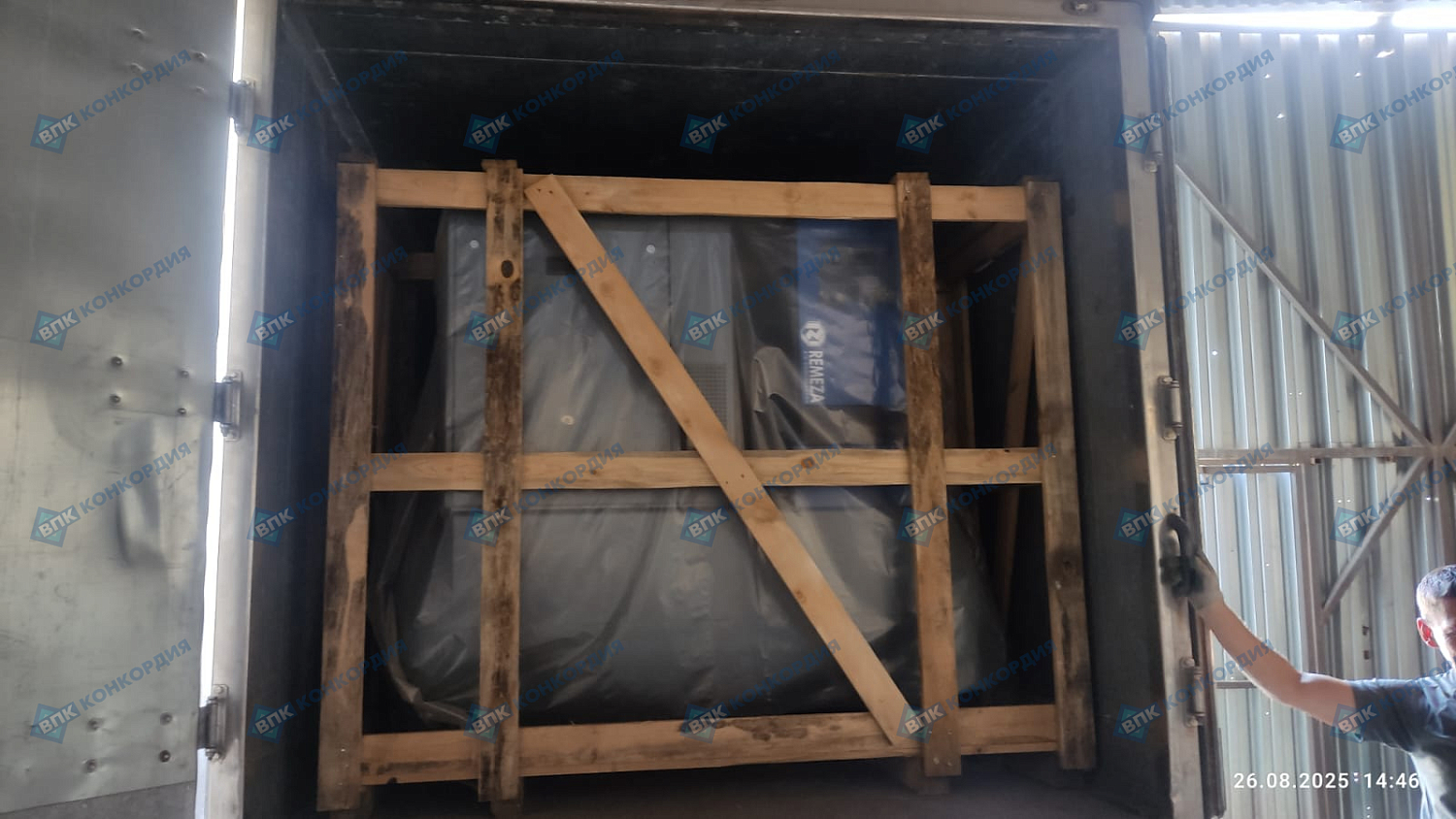 Отгрузка винтового компрессора Zammer SKTG7,5-10-500/O в г. Казань Отгрузка винтового компрессора Zammer SKTG7,5-10-500/O в г. Казань