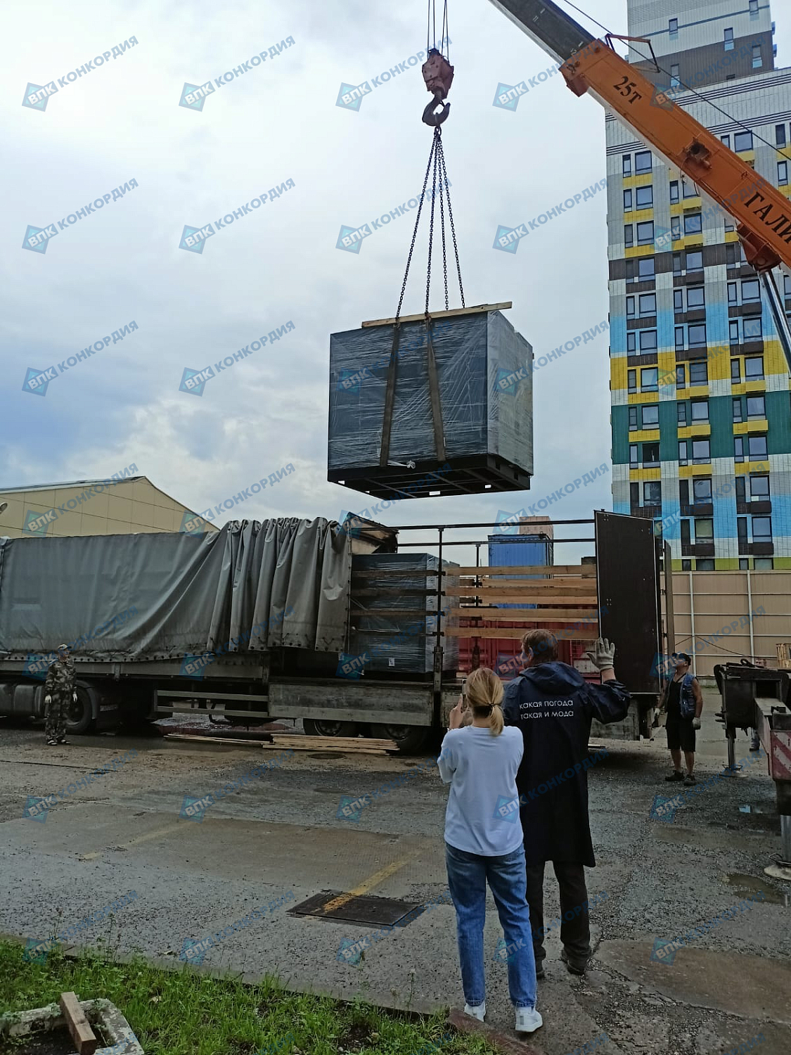 Отгрузка винтовых компрессоров Zammer SK132-8 в г. Москва Отгрузка винтовых компрессоров Zammer SK132-8 в г. Москва